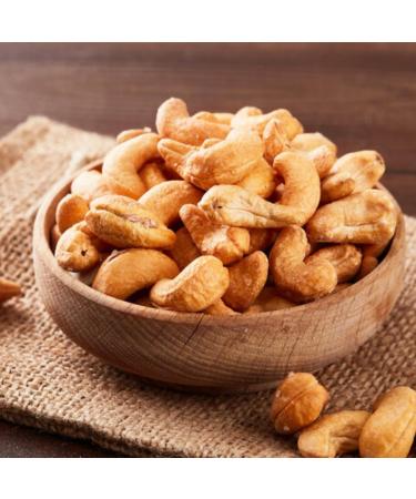 Roasted and salted cashew nuts 800 g - Buy Online on GoSupps.com