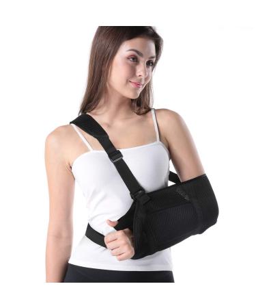 Arm loop Doact shoulder loop for the arms for shoulder-rotator cuff support clip dislocation sprains and stretching shoulder and wrist injuries or fractures belt + storage pocket