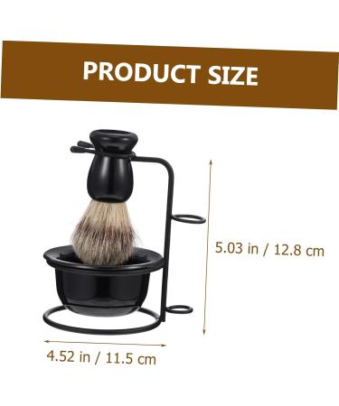 Beavorty 4-Sentence Beard Set - Premium Shaving Bowl Razor & Brush for Men | Ultimate Shaving Kit with Stainless Steel Accessories - Buy Online on GoSupps.com