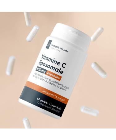 Vitamine C liposomale DuraLipo 500 mg - Biodisponibilit sup rieure - Lib ration prolong e 1 unit (Lot de 1) - Buy Online on GoSupps.com