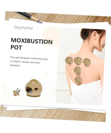 Homsfou Moxibustion Patch Set | Chinese Moxa Massager for Handbags | Portable Body Massage Device | AI ZHU Tools | 5.5x5.5cm - Buy Online on GoSupps.com