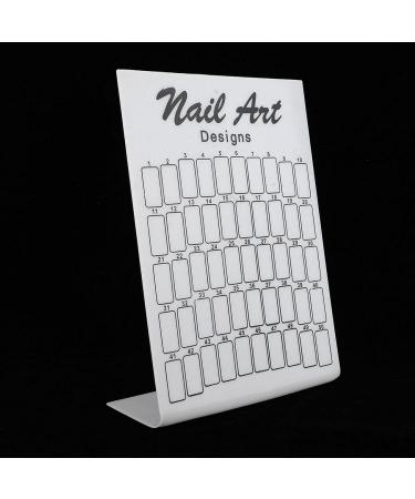 50pcs Nail Display Board Glass | Professional Nail Accessories for Manicure Stores | International Shipping Available - Buy Online on GoSupps.com