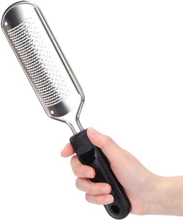 Foot File for Removing Dead Skin from Feet Fast Exfoliation Anti Slip Matte Texture Black Professional Foot Care Pedicure for Home Pedicure Shop - Buy Online on GoSupps.com