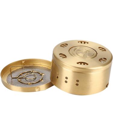 Pure Copper Moxibustion Box with Fabric Cover - Effective Pain Relief for Arthritis Neck & Knee Joint | Health Care Accessories - Buy Online on GoSupps.com