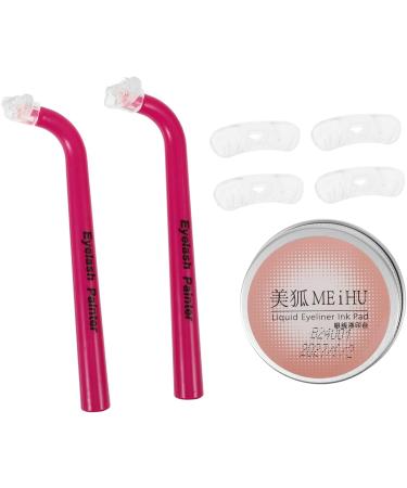 Healeved 5 Sets Eye Makeup Aid Eyeliner Stencils Eyelash Stencil for Makeup Eyelash Stamp for Beginner Eyelashes Prints Stamp Eyelash Guide Lash Stamp for Bottom Eyelashes Diphenylene - Buy Online on GoSupps.com