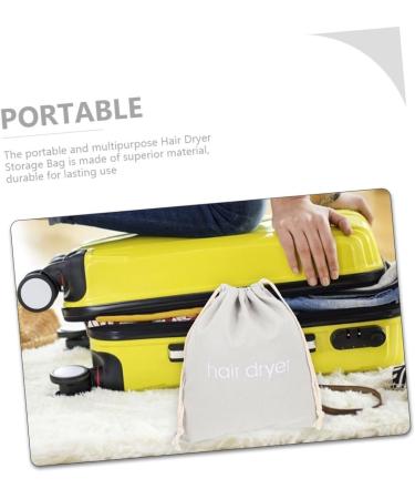 WOFASHPURET 2pcs Hair Dryer Storage Bag Makeup Bag Organizer Blower Dryer Bag Hair Dryer Carrier Bags Drawstring - Buy Online on GoSupps.com