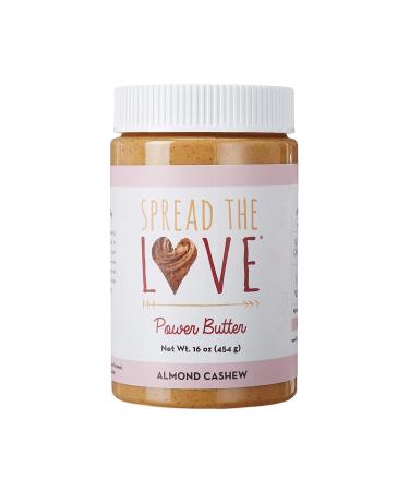 Spread The Love Power Butter Almond Cashew 16 oz ( 454 g)