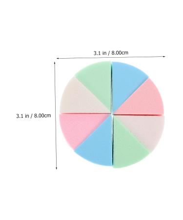 Balacoo Triangular Sponge Puff Set - 4 Makeup Applicators for Wet & Dry Use | Latex Cosmetic Sponges for Flawless Application - Buy Online on GoSupps.com