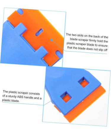Uonlytech 3-in-1 Mucosal Razor & Color Scraper Wiper | Self-Adhesive Plastic Razor for Car Care | International Shipping Available - Buy Online on GoSupps.com