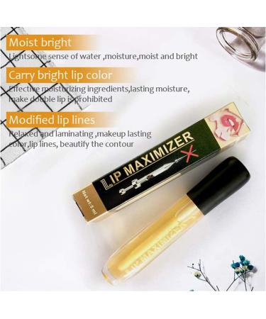 Zanlion Lip Plumper Gloss - Extreme Volume & Hydration | 2-Pack Lip Maximizer & Repair Serum for Fuller Lips & Fine Line Reduction - Buy Online on GoSupps.com