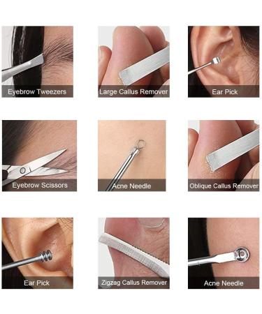 Keiby Citom Manicure Set 18pcs Professional Nail Clippers Kit Pedicure Care Tools-Stainless Steel Grooming Tools with Rose Gold PU Leather Case for Travel & Home (Rose Gold) - Buy Online on GoSupps.com