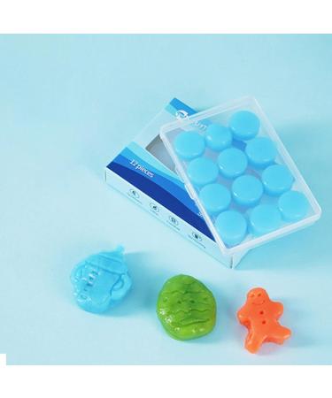 Reusable Earplugs - Super Soft Foam & Silicone Hearing Protection for Sleep Travel & Work | Washable Noise Reduction Earplugs - 2 Blue - Buy Online on GoSupps.com