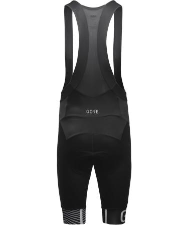 GOREWEAR C5 Opti Bib Shorts+ L Black/White - Premium Cycling Comfort for Every Ride | International Shipping - Buy Online on GoSupps.com
