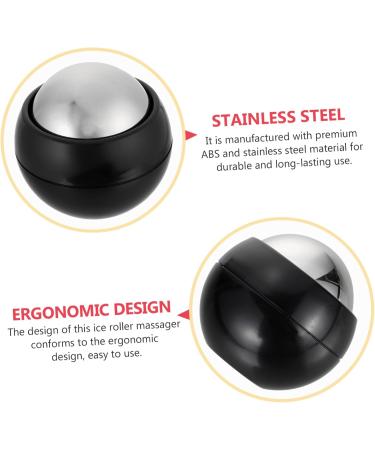 Buy Healvian 5-St Hand Massage Ball | Professional Stainless Steel Ice Roller for Yoga & Fitness - International Shipping - Buy Online on GoSupps.com