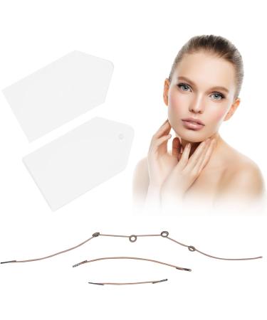 Facelift Tape 16piece ultrathin facial tape that lifts invisibly Elastic Face Tape V Line Lifting Masque for shrinking sagging facial muscles and shaping your face - Buy Online on GoSupps.com