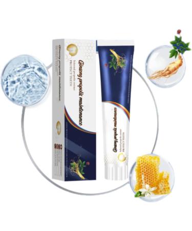 Ginseng Propolis Conservation Toothpaste Ginseng Propolis Teeth Whitening Toothpaste Loose Teeth Care Toothpaste (1 Pcs)