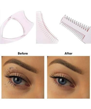 Blosaecwrd Mascara Shield Applicator Guard Eye Lash Shield for Applying Mascara 3 in 1 Mascara Shield Applicator Guard Eyelash Plastic Mascara Shield 3in1 Eyelashes Tools Mascara Shield Applicator - Buy Online on GoSupps.com