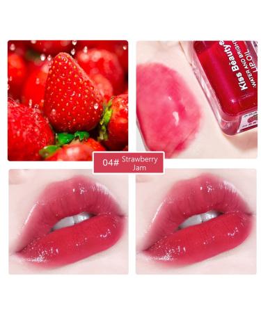 Korean Fruit Shimmer Lip Oil 4Pcs Set | Moisturizing Lip Gloss & Tinted Balm | Non-sticky & Long Lasting Formula for Nourished Lips - Buy Online on GoSupps.com