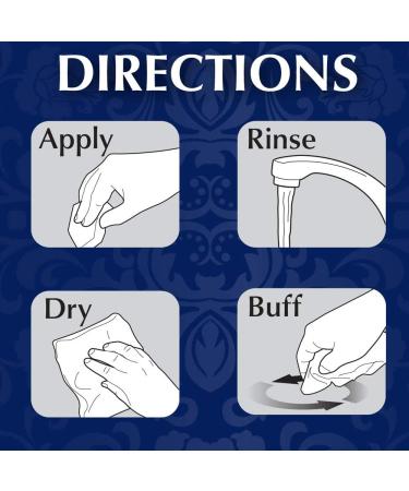 Wrights Silver Cleaner and Polish Cream - 8 Ounce with Polishing Cloth | Ammonia-Free, Gentle Tarnish Removal - Pack of 1 - Buy Online on GoSupps.com