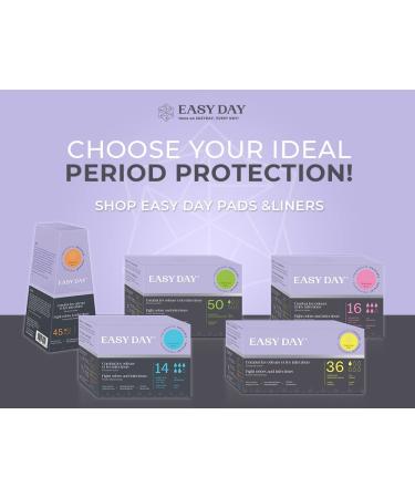 EasyDay Unscented Odour Free Thongs - 45 Count Pack for Busy Women - Buy Online on GoSupps.com