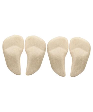 FOMIYES 6 Pairs Sports Shoes Insoles Forefoot Pads Cushion Forefoot Cushion Pads Forefoot Separators Forefoot Corrector Protection Forefoot Shoe Inserts Orthopedic