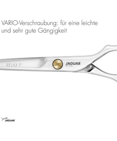 JAGUAR Hair Scissors PRE STYLE RELAX P 6.0 - Offset Design Polished Made in Germany | Professional Hairdressing Scissors 15.24 cm - Buy Online on GoSupps.com