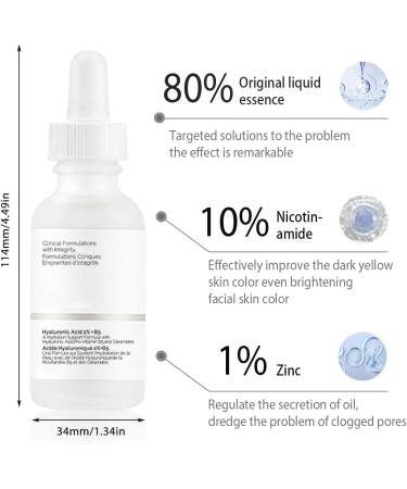 GNHG 30ml Niacinamide facial moisturizing essence for vulgar aging and wrinkles for softening and moisturizing skin also suitable for all skin types - Buy Online on GoSupps.com