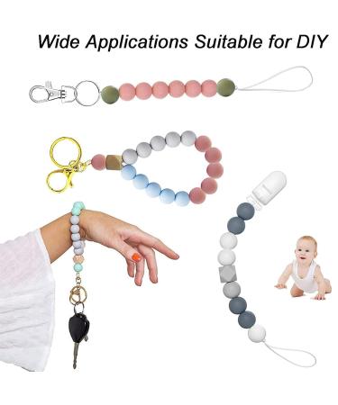 Silicone Pearls for Babies - Round Star Pearls Pacifier Clips Keychain & Toy Accessories - Buy Online on GoSupps.com