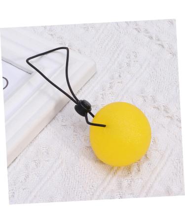 Strengthen Your Grip: Healeved 5.3cm Yellow Squeeze Ball for Hand & Wrist Exercises - Ideal for Fitness & Rehabilitation - Buy Online on GoSupps.com