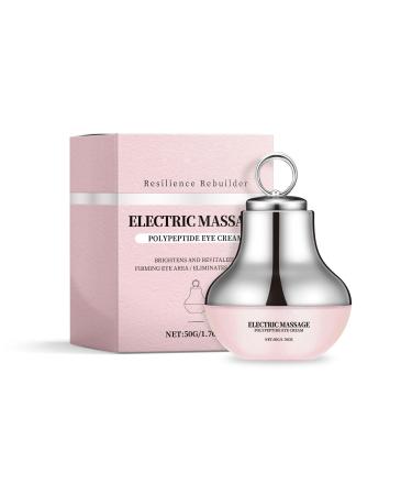 AuroraHyt Electric Massage Eye Cream Dark Circle Firm & Smooth Fine Lines Tired Eye Refreshment with Gentle Vibration for Anti-Wrinkle Firming Moisturizing 2 pcsk
