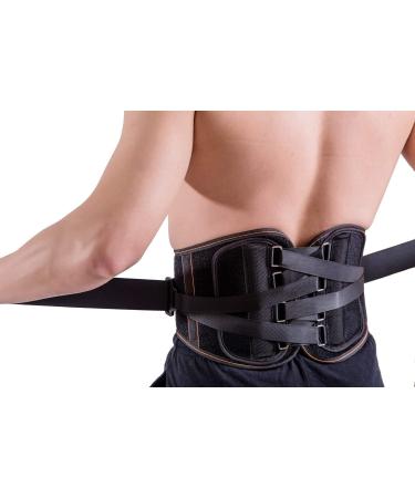 King of Kings Lower Back Brace Pain Relief with Pulley System - Adjustable Lumbar Support Belt for Women and Men - Ideal for Sciatica, Spinal Stenosis, Scoliosis, Herniated Disc - Large Size - Buy Online on GoSupps.com