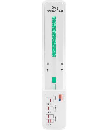 DrugExam 5 Pack - USA Made Marijuana THC 15 ng/mL Single Panel Test Kit (5) - Buy Online on GoSupps.com