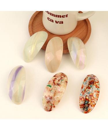 scicent Hairpin 2 Pieces No-Slip Hair Grips Acetate Vintage Hair Clips with Spring Delicate Hair Pins for Daily Wearing Hair Barrettes Girls Women Hair Accessories - 28505 - Buy Online on GoSupps.com