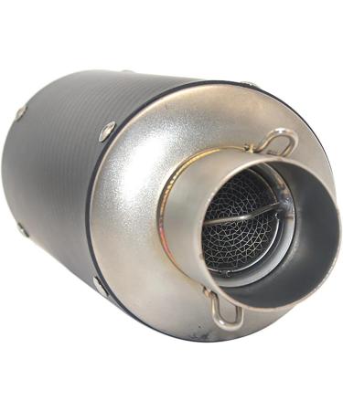 Pipe Noise Sound Eliminator | Stainless Steel Exhaust Silencer Noise Eliminator 51Mm or 60Mm Exhaust Muffler Pipe High Temperature Resistant Grid Structure Cle-ca - Buy Online on GoSupps.com