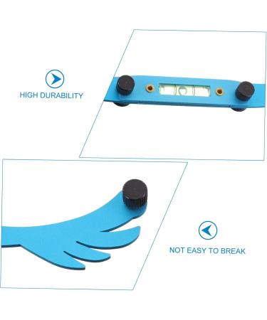  PLAFOPE PLAFOPE Aluminum Alloy Embroidery Level Ruler White Mapping Chain For Eyebrows Kit Brow Whitening Kit Eyebrow Kit Foldable Eyebrow Line - Buy Online on GoSupps.com