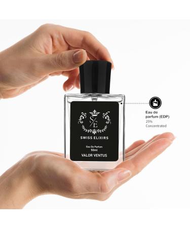 S.wiss E.lixirs V.alor Ventus |Eau de Parfum for Men| Woody |Masculine |Smoky |Leather | Long lasting Perfume For Men - Buy Online on GoSupps.com