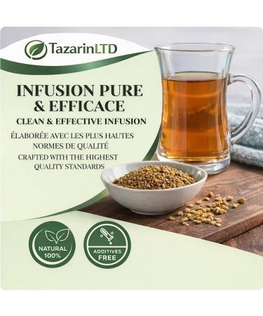  Tazarin LTD 100g Whole Fenugreek Seeds - Digestion Vitality Cooking & Body Care | Trigonella Foenum-Graecum | 100% Natural Pure & No Additives | Top Quality - TazarinLtd - Buy Online on GoSupps.com