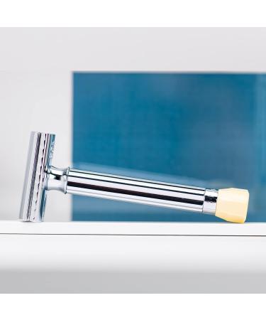 Mercury Adjustable Razor Plane 510C - Classic Chrome Two-Part Design for Wet Shaving Zinc Die Cast & Brass Handle Made in Germany - Buy Online on GoSupps.com