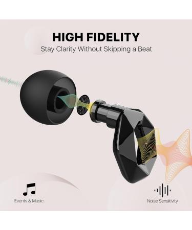 High-Fidelity Concert Earplugs | Noise Reduction & Tinnitus Relief for Musicians & Events | International Shipping - Buy Online on GoSupps.com