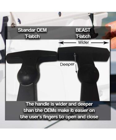 2-Pack Replacement Lid Latches for Yeti & RTIC Hard Coolers - Larger Ergonomic Design - Fits all Yeti Tundra - Pack of 2 - Buy Online on GoSupps.com