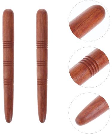 Buy MILISTEN Thai Wooden Massage Stick - 2pcs Handheld Relaxation Tool for Home & Travel | Foot & Head Massage - Buy Online on GoSupps.com