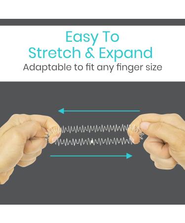 Vive Spiky Sensory Rings (12-PK) - Fidget Anti-Anxiety Acupressure Set for Stress Relief - Spiky Spinner for Finger Stimulation - Ideal for Men, Women, Adults, Girls - Calming Massage Toys - Buy Online on GoSupps.com