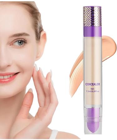  Hitburu Full Cream Coverage Concealer Stick - 4 in 1 Full Coverage Concealer Stick Waterproof Long Lasting - 10ml CC Moisturizing Cream for Natural Finish - Buy Online on GoSupps.com
