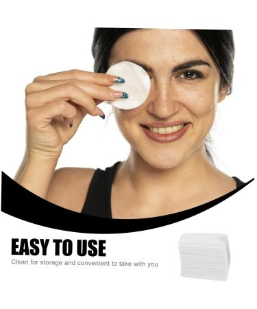 Beaupretty Pressed Edge Cotton Pads - 100 Pcs Makeup Remover Tool | Portable Face Cushions & Nail Polish Remover Pads - Buy Online on GoSupps.com