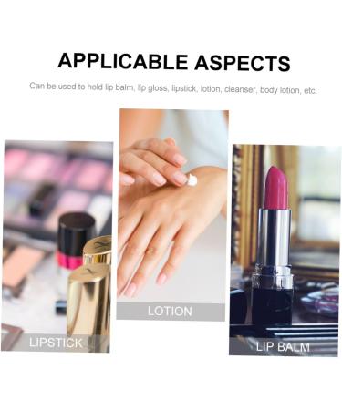 minkissy 1pc Lipstick Tube Essential Makeup Container Wood Lip Gloss Tubes Wood Lip Gloss Holder Portable Lipstick Holder Lip Gloss Wand Tubes Deodorant Box Plastic The Light Earth Tones - Buy Online on GoSupps.com