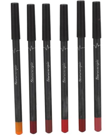 12-Pack Lip Liner Contour Pen Waterproof AntiSmudge Matte Lipstick Makeup Tool Set - Buy Online on GoSupps.com