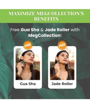 Meg Collection Skincare Set | MegFresh Cleanser MegPep Serum MegBright Moisturizer & Free Gua Sha Tool | International Shipping Available - Buy Online on GoSupps.com