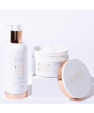 Tyrrel Professional Fiber Protein Hair Mask for Women - Reducing Hair Loss Treatment | For Damaged, Chemically Treated Hair | Daily Hydration & Recovery - 8.8 oz - Buy Online on GoSupps.com