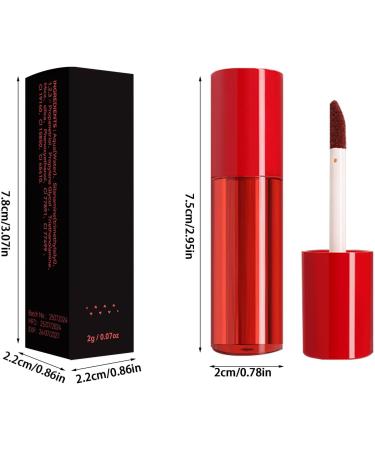 Powder Lipstick | Women's Lipstick - Matte Lip Gloss for Outdoor Meetings Shopping Glossy Lip Makeup - Buy Online on GoSupps.com