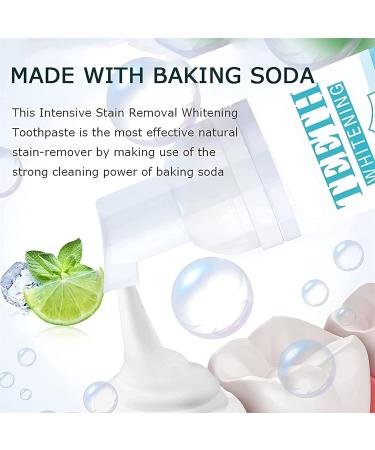 Yuyuando Teethaid Mouthwash & Whitening Toothpaste Foam - 50ml Natural Peppermint (3 Pack) | Teeth Whitening & Oral Care - Buy Online on GoSupps.com